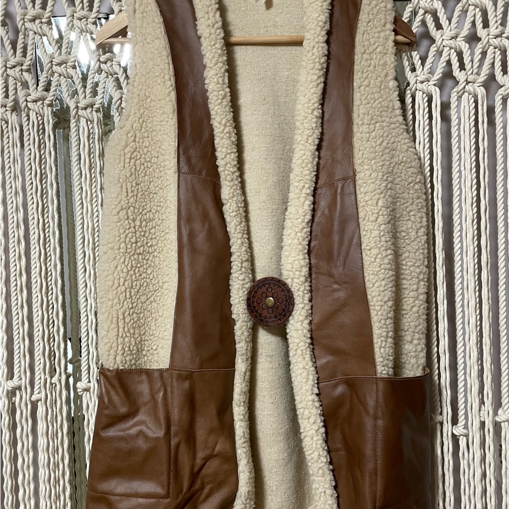 Vintage Leather Vest